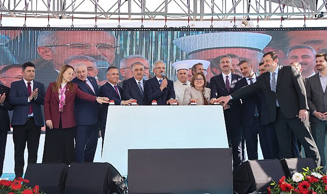 Dülük-OSB Tüneli temel atma töreni gerçekleşti