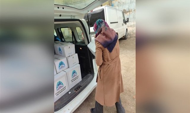 Eyyübiye Belediyesi 1 ton 750 kilo et dağıttı