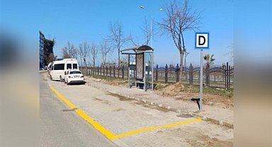 Giresun'da ihtiyaç duyulan noktalara dolmuş durakları yerleştirildi