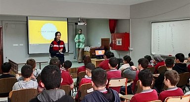 Giresun'da öğrencilere bilgilendirme ve farkındalık eğitimi verildi