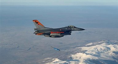 GÖZDE güdüm kiti’nin F-16’dan yapılan hızlı hedefe test atışı başarıyla sonuçlandı