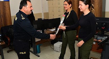 Hatay İl Emniyet Müdürü Gökce, kadın personelin gününü kutladı