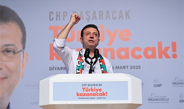 İmamoğlu: Ben buraya büyük bir kardeşlik bayrağını taşımaya geldim!