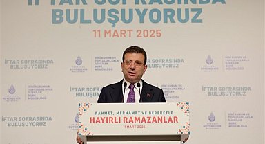 İmamoğlu: Fitreye, sadakaya muhtaç olan milyonlarca insanımız var