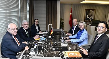İYİ Parti Genel Başkanı Dervişoğlu, Almanya Büyükelçisi Sorg ile görüştü