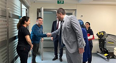 Karaman Eğitim ve Araştırma Hastanesi Başhekim Vekili Ay’dan bayram ziyareti