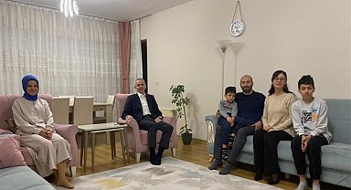Karaman Valisi Çiçekli, Sağlık ailesini ziyaret etti