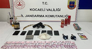 Kocaeli'de 1.025 gram metamfetamin ele geçirildi