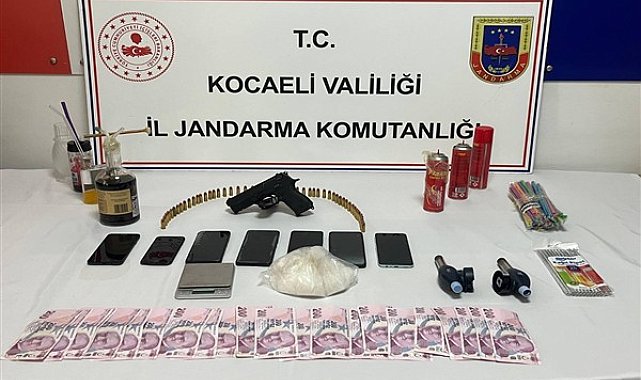 Kocaeli'de 1.025 gram metamfetamin ele geçirildi