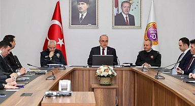Ordu'da İl Güvenlik ve Asayiş Koordinasyon Toplantısı yapıldı