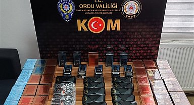 Ordu'da uyuşturucu ve kaçakçılıkla mücadele