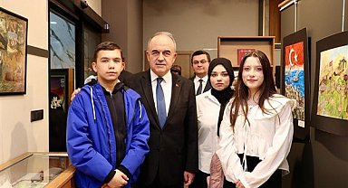 Ordu Valisi Erol, “Destanın İki Yankısı” adlı serginin açılışını yaptı