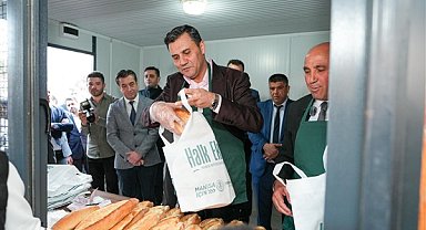 Sarıgöl'de Halk Ekmek projesi hayata geçirildi