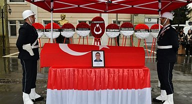 Şehit polis memuru Mesut Acar son yolculuğuna uğurlandı