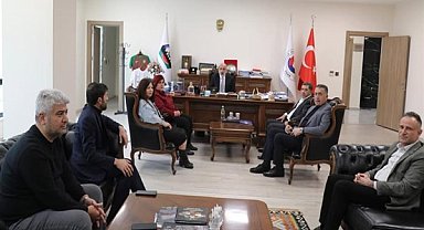 Silvan Belediye Eşbaşkanı Biçici, çeşitli ziyaretler gerçekleştirdi