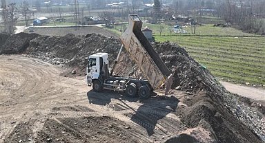 Tokat'ta yol genişletme ve altyapı çalışmaları yürütülüyor