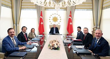 Türkiye Varlık Fonu AŞ Yönetim Kurulu, Cumhurbaşkanı Erdoğan başkanlığında toplandı