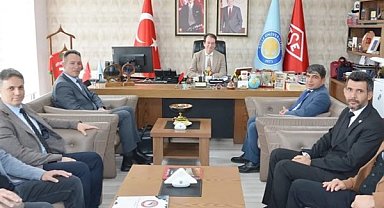 ÜNİPERSEN'den Rektör Eronat'a ziyaret