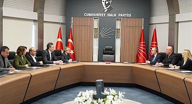 Zafer Partisi Genel Başkan Yardımcıları Bayır, Özkaya ve Ertuğan'dan CHP'ye ziyaret