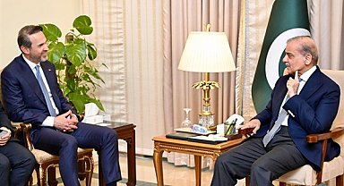 Bakan Bayraktar, Pakistan Başbakanı Şerif bir araya geldi
