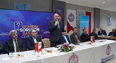 Başkan Aydın Arapzade Mahallesi’nde vatandaşlarla buluştu