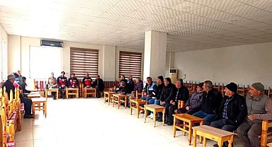 Batman'da ikinci ürün yağlık ayçiçeği için bilgilendirme yapıldı