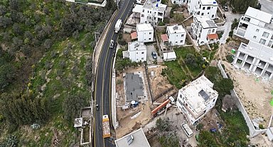 Bodrum’daki yol yapım çalışmaları tamamlandı