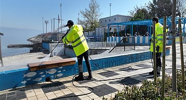 Bursa'da bahar temizliği çalışmalarına başlandı