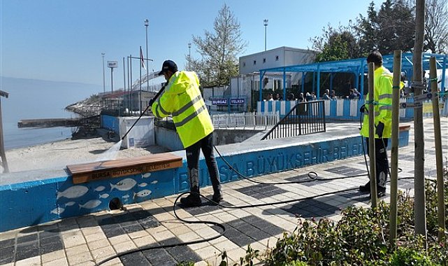 Bursa'da bahar temizliği çalışmalarına başlandı