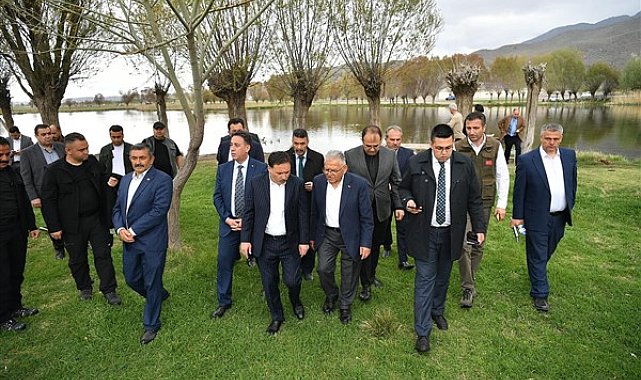 Büyükkılıç, Soysallı Tesisleri ve Yeşilhisar’daki İçmece Tesisleri’ni ziyaret etti