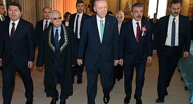 Cumhurbaşkanı Erdoğan, Anayasa Mahkemesi’nin kuruluş yıl dönümü programına katıldı