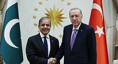 Cumhurbaşkanı Erdoğan, Pakistan Başbakanı Şerif ile görüştü