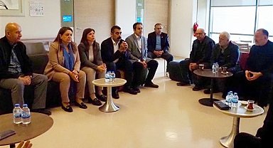 DBB Eş Başkanları, Sırrı Süreyya Önder'i ziyaret etti