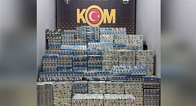 Doğubayazıt'ta 7 bin 950 paket gümrük kaçağı sigara ele geçirildi