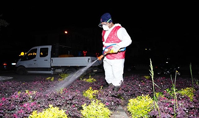 Düzce Belediyesi’nden bahar ilaçlaması