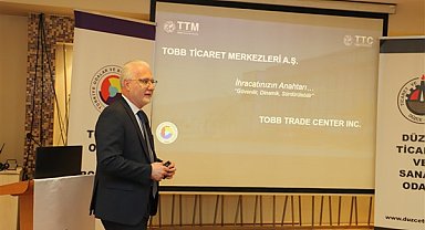 Düzce TSO’da ABD pazarı semineri gerçekleştirildi