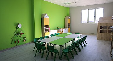 Elmalı Kreş ve Gündüz Bakımevi'nin hazırlıkları devam ediyor