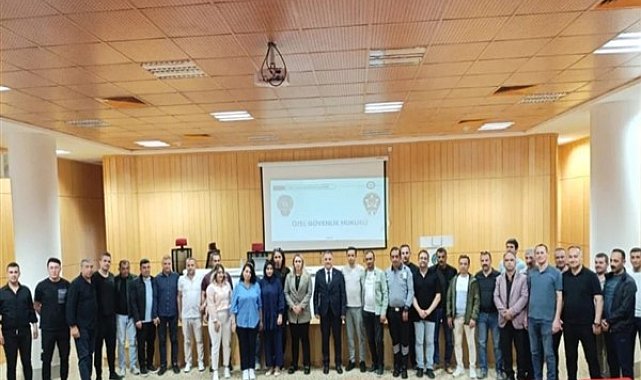 Erzincan'da özel güvenlik personeline eğitim verildi