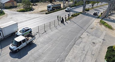 Gemlik'te kazaların yaşandığı alan trafiğe kapatıldı