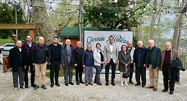 Giresun Belediye Başkanı Köse, Ankara Gazeteciler Cemiyeti temsilcilerini kabul etti