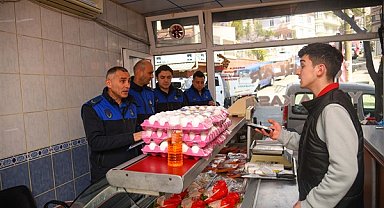 Giresun'da kasaplara denetim yapıldı