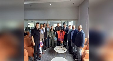 Hacıosmanoğlu’ndan Tosyalı’ya ziyaret