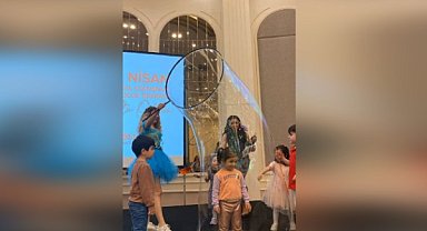 İstanbul'da Lösemili çocukların 23 Nisan coşkusu