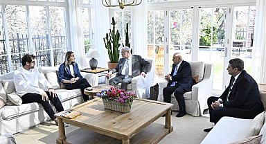 İYİ Parti Genel Başkanı Dervişoğlu, İmamoğlu ailesiyle görüştü
