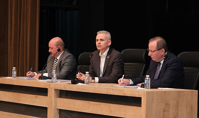 Karaman Valisi Mehmet Fatih Çiçekli, muhtar toplantısına katıldı