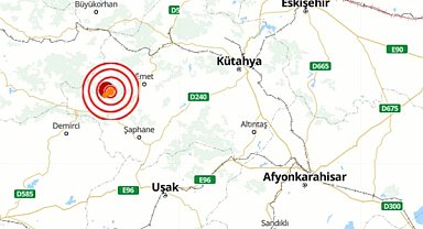 Kütahya’da deprem