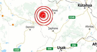 Kütahya'da deprem