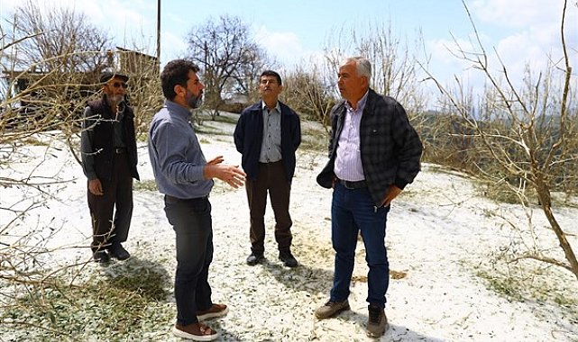 Manavgat’ta hasar tespit çalışması yapılıyor