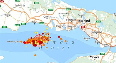 Marmara Denizi’nde deprem