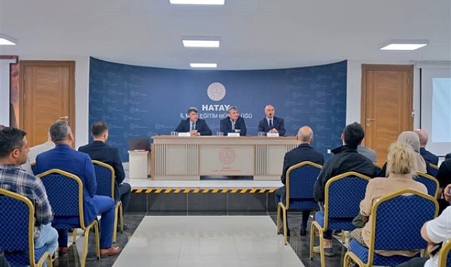 MEB'den Hatay’da MTSK temsilcileriyle buluşma